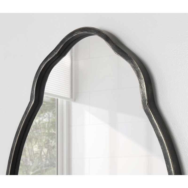 Kelly Clarkson Home Elora Oval Metal Wall Mirror & Reviews Wayfair